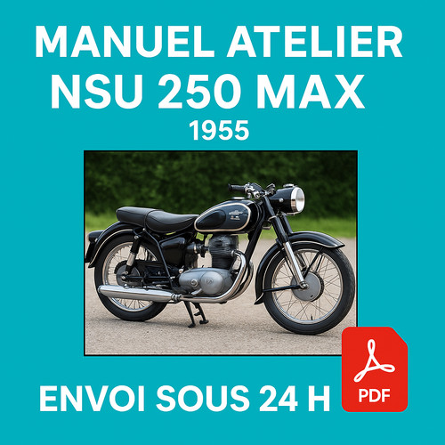 Manuel atelier nsu 250 max - nsu,