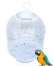 Filet Voliere - Ajustable Protection Cage Oiseaux Nylon aéré Attrape Graine C...