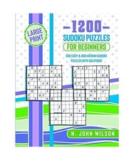 1200 Sudoku Puzzles for