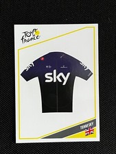 CARD PANINI MAILLOT TEAM SKY #