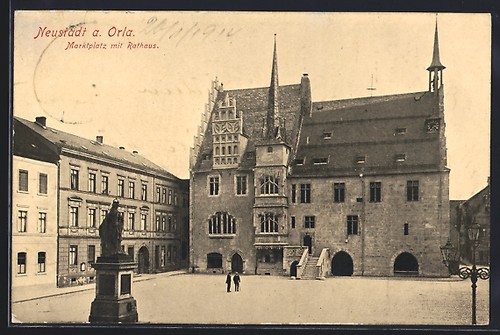 Carte postale neustadt orla - postale, /