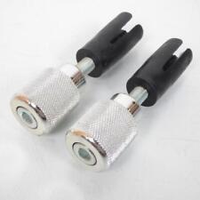 Embout de guidon Metalmena pour Auto Ø18mm chrome cylindrique Neuf