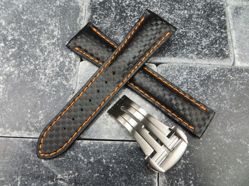20mm carbone fibre bracelet - carbone,
