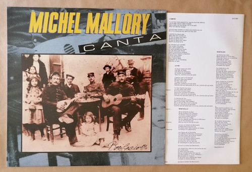 Michel mallory canta lp - mallory, 33t