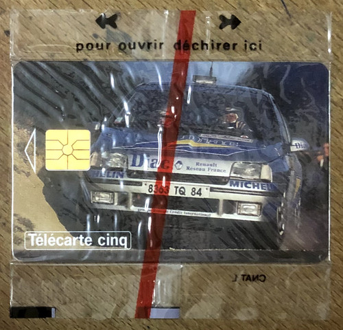 Telecarte renault rallye - renault,