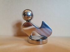 Rosette BIR - Sculpture Otarie - 1960 1970 Acier Inox Design Albert Féraud MADI