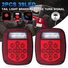 2X 12V 10W LED Clignotant de frein arrière pour Jeep Wrangler YJ JK