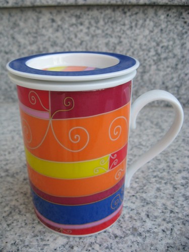 Tasse infusion porcelaine - à,