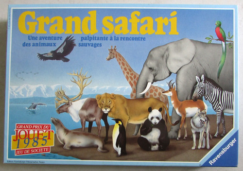 Jeu société grand safari - société,