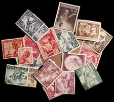 Lot De Timbre Allemand WW2 
