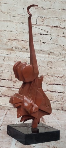 Surréaliste bronze guitare - surréaliste,