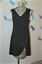 robe noire multi superposée