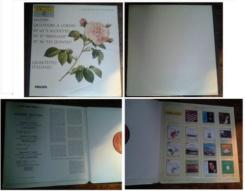 Coffret vinyle 33t quartetto - -,