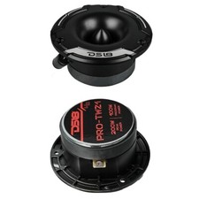 2 DS18 PRO-TWZ1 Super Tweeter 9,6 CM 4 Ohm 105 DB Profondeur De 4 CM Car Noir