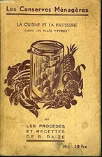LES CONSERVES MENAGERES - LA