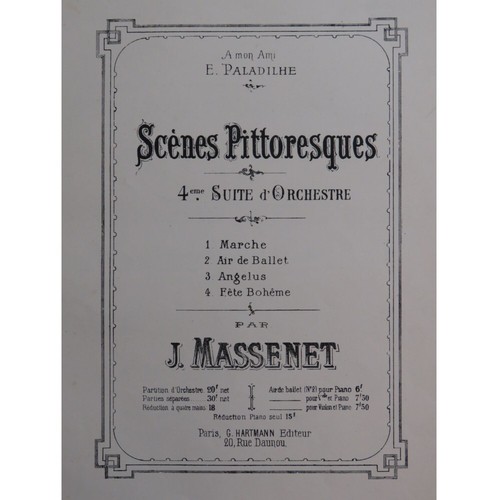 Massenet jules scènes - jules,