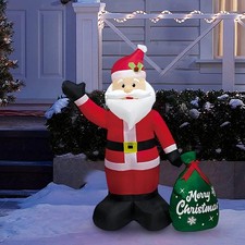Père Noël gonflable de 120