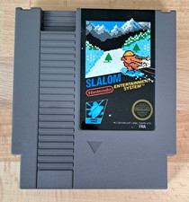 Nintendo NES Slalom [PAL-FRA ASD] Super Sans Boîte Ni Notice *JRF