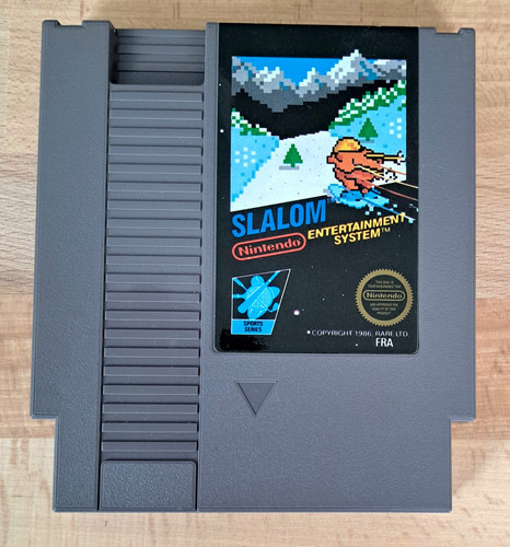 Nintendo nes slalom pal fra - nintendo, [pal-fra