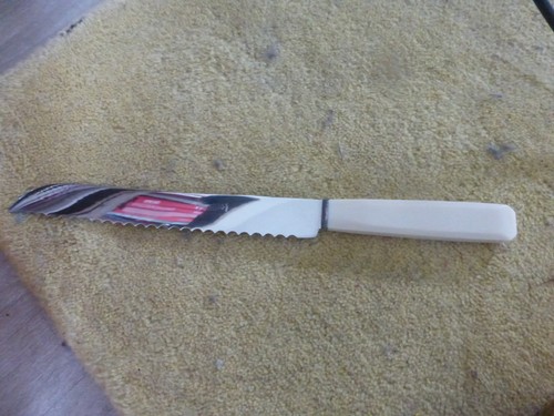 Ancien couteau pain manche - ancien,