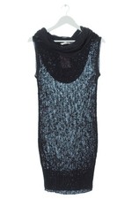 DIESEL Gilet long tricoté Dames Gilet T EU 34 noir style décontracté