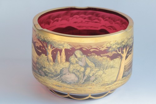 Coupe cendrier bohème - bohème, cristal