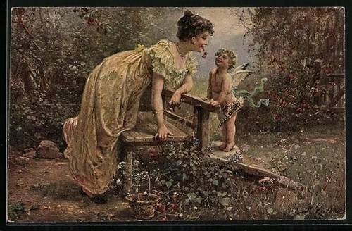 Carte postale artiste - d'artiste, hans
