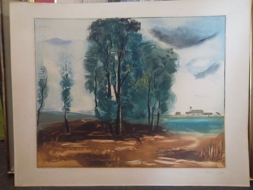 Maurice vlaminck gravure - maurice,