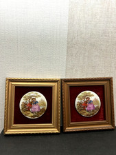 LOT DE 2 CADRE MEDAILLON