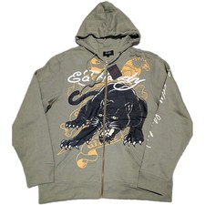 Ed Hardy Men's Size M Olive