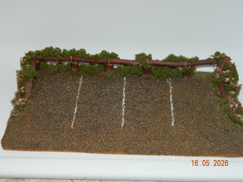 Diorama parking campagnard - parking,