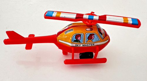 Tin toy hélicoptère - hélicoptère, tole