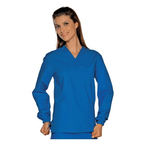 Blouse médicale unisexe col - unisexe, v
