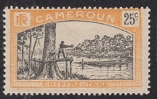 TIMBRE Taxe Cameroun 1925-27