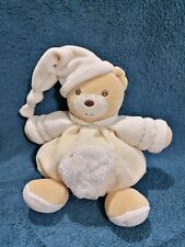 doudou peluche ours patapouf créme Kaloo Etat neuf