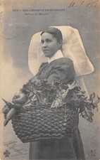 CPA 87 UNE LIMOUSINE EN