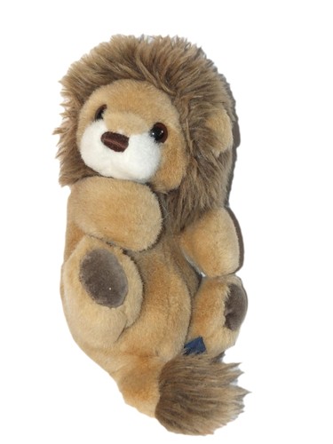 Peluche doudou lion - lion, beige
