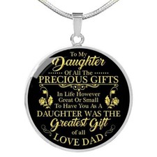 Father To Daughter Necklace