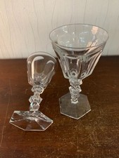 7 verres à eau en cristal de Villeroy et Boch (prix à la pièce)