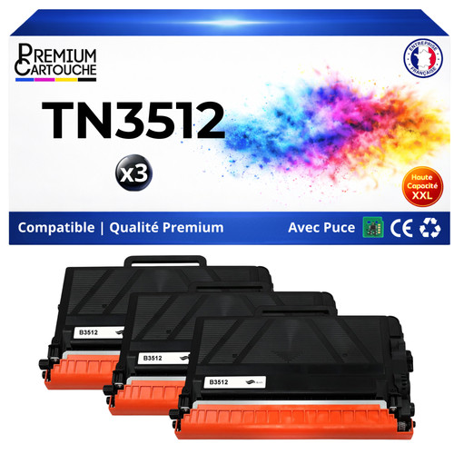 Tn3512 3512 lot 3 toners - tn-3512,