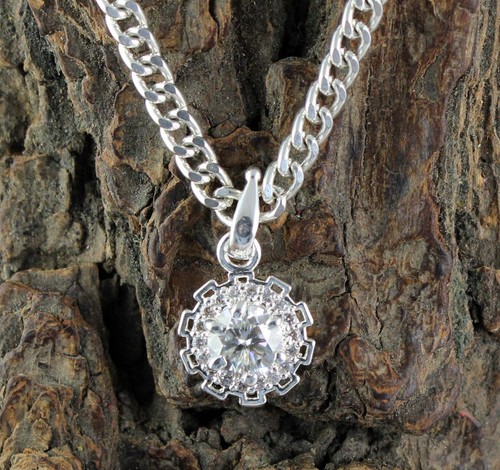 Pendentif solitaire diamant - solitaire,
