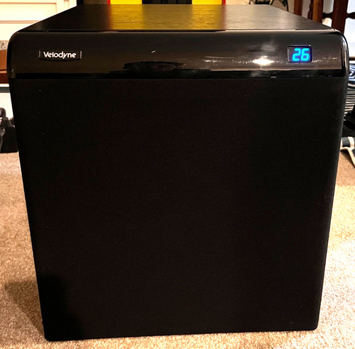 Black velodyne subwoofer - black,