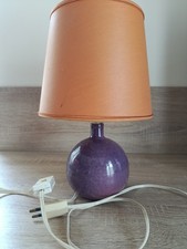 Lampe Céramique Signée "Les Cyclades" Anduze   (ROLAND ZOBEL )