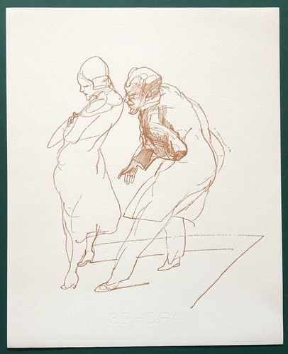 Gravure claude weisbuch - gravure,