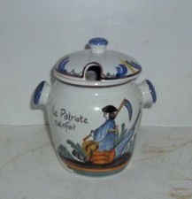 Grand pot à moutarde ancien