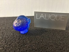 Poisson coffre bleu foncé