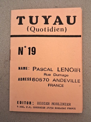 Tuyau quotidien graphzine - quotidien, 19