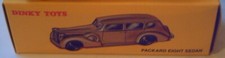 BOITE  DINKY TOYS  VIDE  PACKARD EIGTH SEDAN  LIRE DESCRIPTIF AVANT D'ACHETER