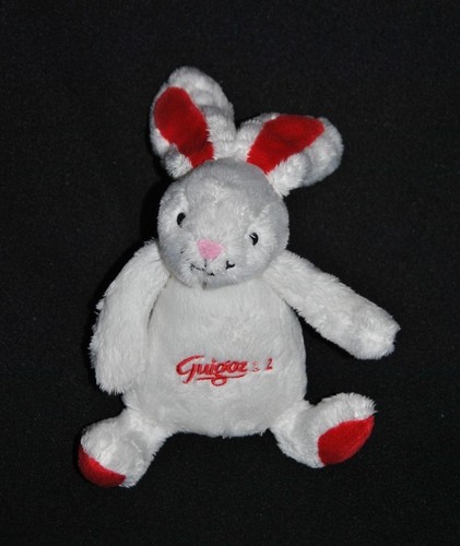 Peluche doudou lapin blanc - doudou,
