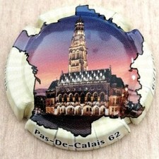 capsule de mousseux LES DEPARTEMENTS FRANCAIS, PAS-DE-CALAIS (62) - 63/120